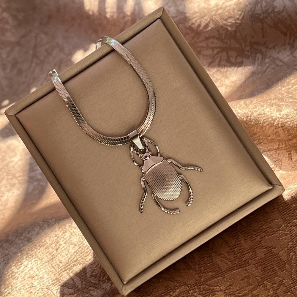Small Animal Snake Pendant Flat Snake Chain Necklaces for Women Choker Necklace Stainless Steel Jewelry Party Birthday Gift New