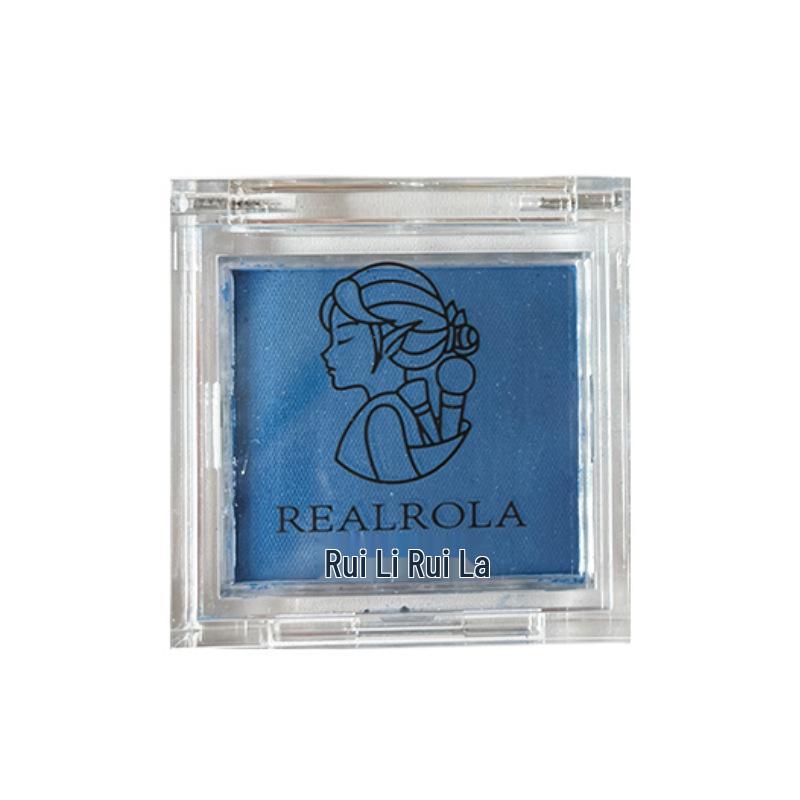 Vibrant Matte Eyeshadow - Pigmented Yellow, Blue, Red