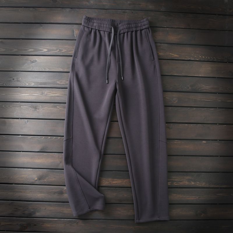 Comfortable and Relaxed, Smooth and Soft Elastic Air Cotton/Modal High-End Men's Autumn and Winter Straight-Leg Casual Sports Trousers