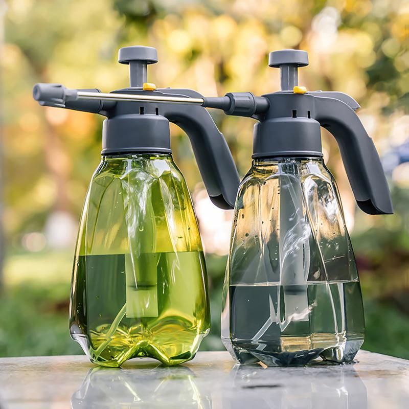 1.5L Car Wash Spray Bottle Wash Can Hand-held Car Wash Watering Car Home Gardening Air Pressure Sprayer Cleaning Tools