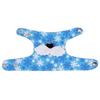 Small Pet   Harness Cartoon Vest Clothes with   Leash (Light Blue)