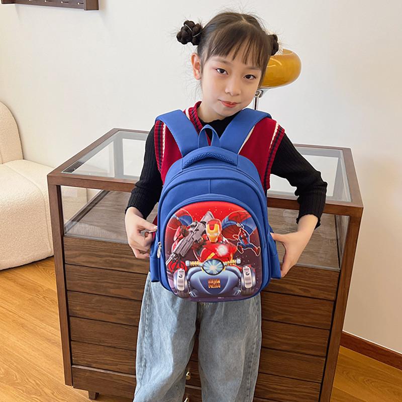 Trendy Cartoon Hard Shell Backpack For Kids Durable Nylon Material Cute Design
