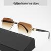 Trendy Frameless Fashion Sunglasses for Men & Women - European & American Style