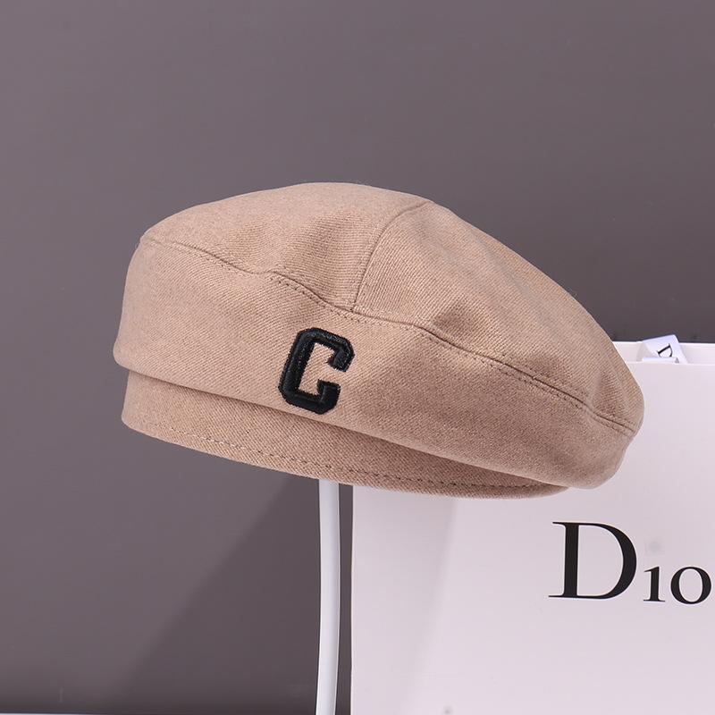 Spring and Autumn New Berets Children's Fashion Versatile Face Painter Hat Casual Newsboy Forward Hat