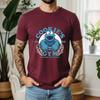 2026 Summer 100 Cotton CookieS Gym Graphic Oversized Tee Cookie Monster 1966 Retro Funny Cartoon Themed Short Sleeve