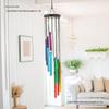 Japanese Beech Wood 7-Color Wind Chime for Indoor/Outdoor Decoration