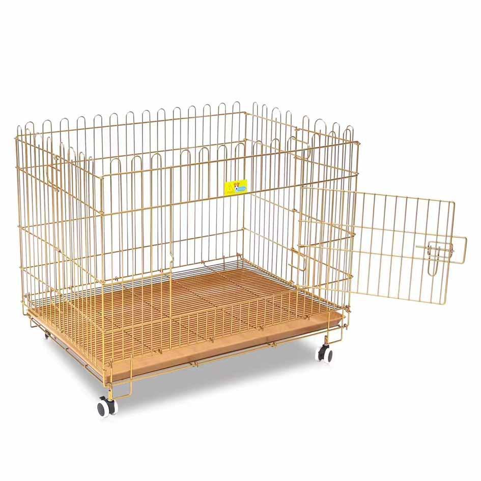 Genuine Lejia Thickened Nano Pet Cage with Tray, Foldable Enclosure for Cats and Small/Medium Dogs