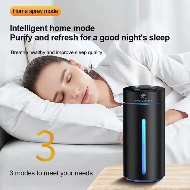 Auto-Lufterfrischer, wiederaufladbarer USB-Aromatherapie-Luftbefeuchter, Mini-Diffusor für ätherische Öle, Auto-Innenausstattung, leichter Duft, langanhaltend