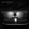 VEITHDIA Polarized Men's Square Vintage Sun Glasses Male Eyewear Accessories Sunglasses For Men 2459