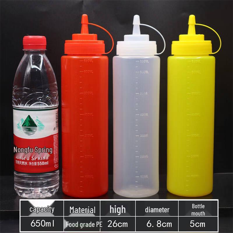 ZISIZ Single-Hole Squeeze Sauce Bottle