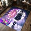 1 Tapis Imprimé Mercredi - Tapis de Décoration Intérieure Pour Salon Chambre Sol Espace Chaise d'Ordinateur