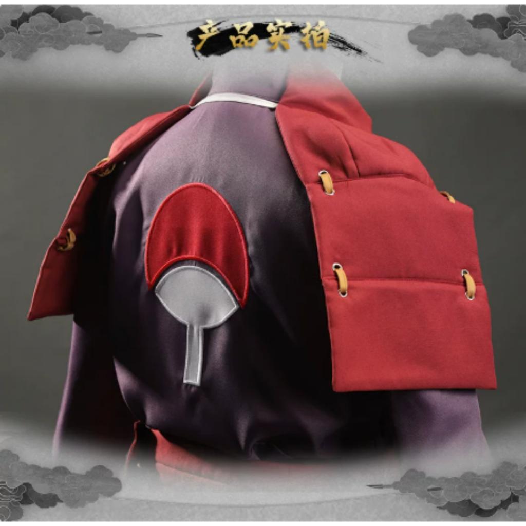 Anime Akatsuki Uchiha Madara Cosplay Costume Man Armor Lining Pants Suit Halloween Costume Party Costume