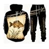 Convient aux Poissons Impression 3D Garçons Filles Sweat à Capuche Pantalon Ensembles 2 pièces Pêche Chasse Camping Vêtements pour Enfants Mode Enfant Vêtements de Sport d'Extérieur