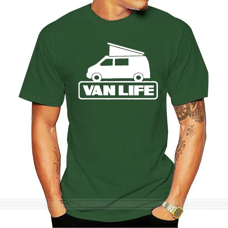Van Life Adult TShirt All Sizes Van Rv Motor Home Camping T4 T5 T6 Hot Sale shubuzhi New Fashion Brand O Neck Men T Shirts