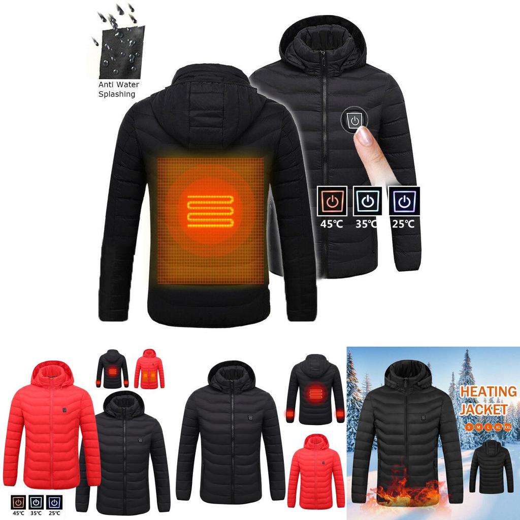 Premium Winter Electric Thermal Usb Padded Coat For Ultimate Comfort And Warmth