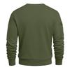 Men'S Fleece Round Neck Pullover With Fleece Solid Color Hoodie And Fleece Fleece Fleece Jacket