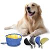 Big Volume Dog Drinking Container Foldable Dog Water Bowl Food Storage Bag Outdoor Hiking Travel Fol