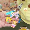Butterbear Mini Duo Pack Keychain, Adorable & Exquisite Cartoon Bear Bag Charm Pendant