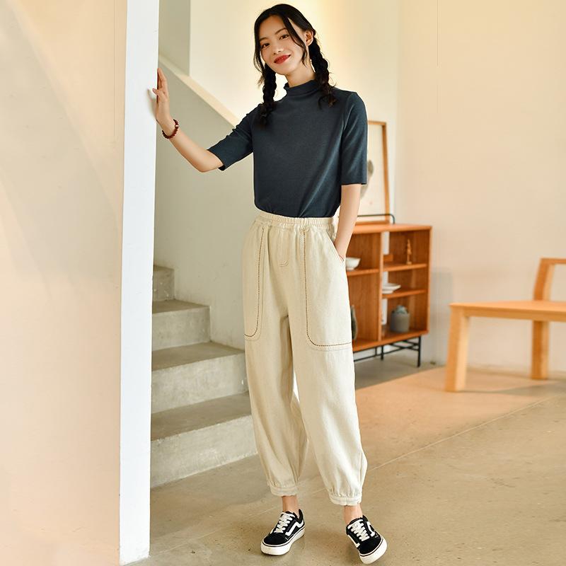 Women's Casual Pants Women's High Waist 