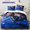 Club Brugge KV Football Player Portrait Print 3 Pieces Duvet Cover Set Belgian Soccer Bedding Bedroom Decor Without Pillow Core Comforter