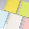 5Pcs 30 Hole Loose-Leaf Plastic Binding Ring Spring Spiral Rings Office Supplies