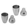 Cocktail Shaker American Style 304 Stainless Steel Cocktail Bartending Mixer Shaker Bar Accessories for Parties Camping Trips