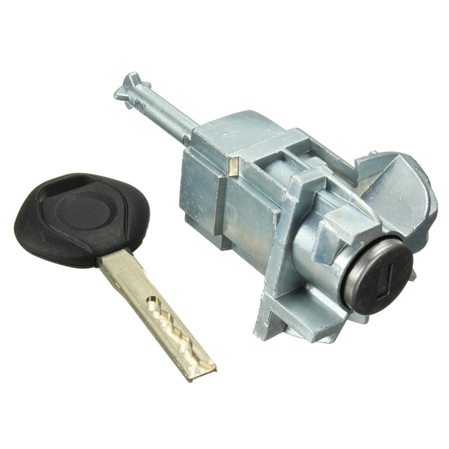 LEFT DRIVER DOOR LOCK CYLINDER BARREL ASSEMBLY W/ KEY Fit For BMW E46 3 SERIES 01-06