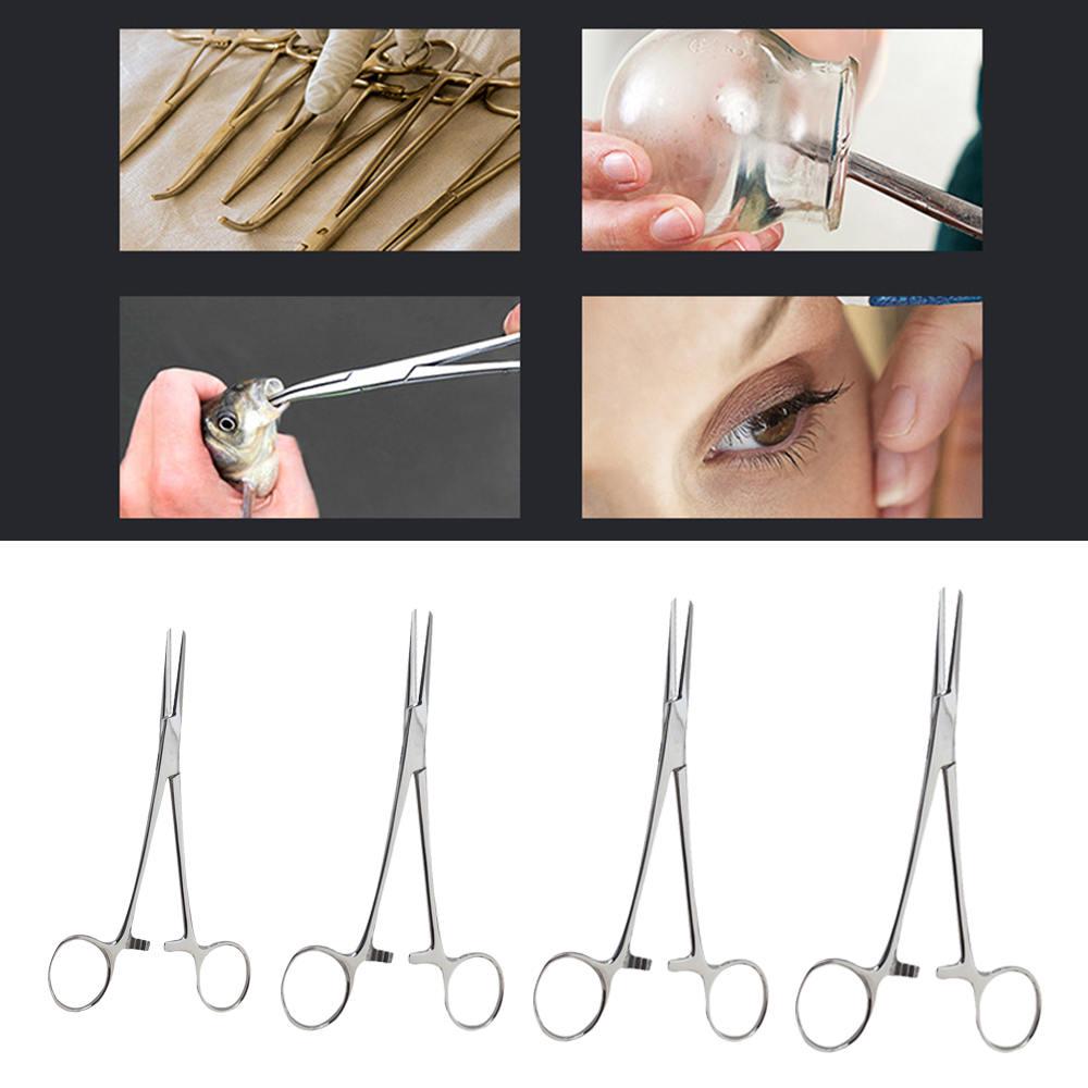 Buy Hemostatic Forcep Stainless Steel Fishing Plier Scissors Line