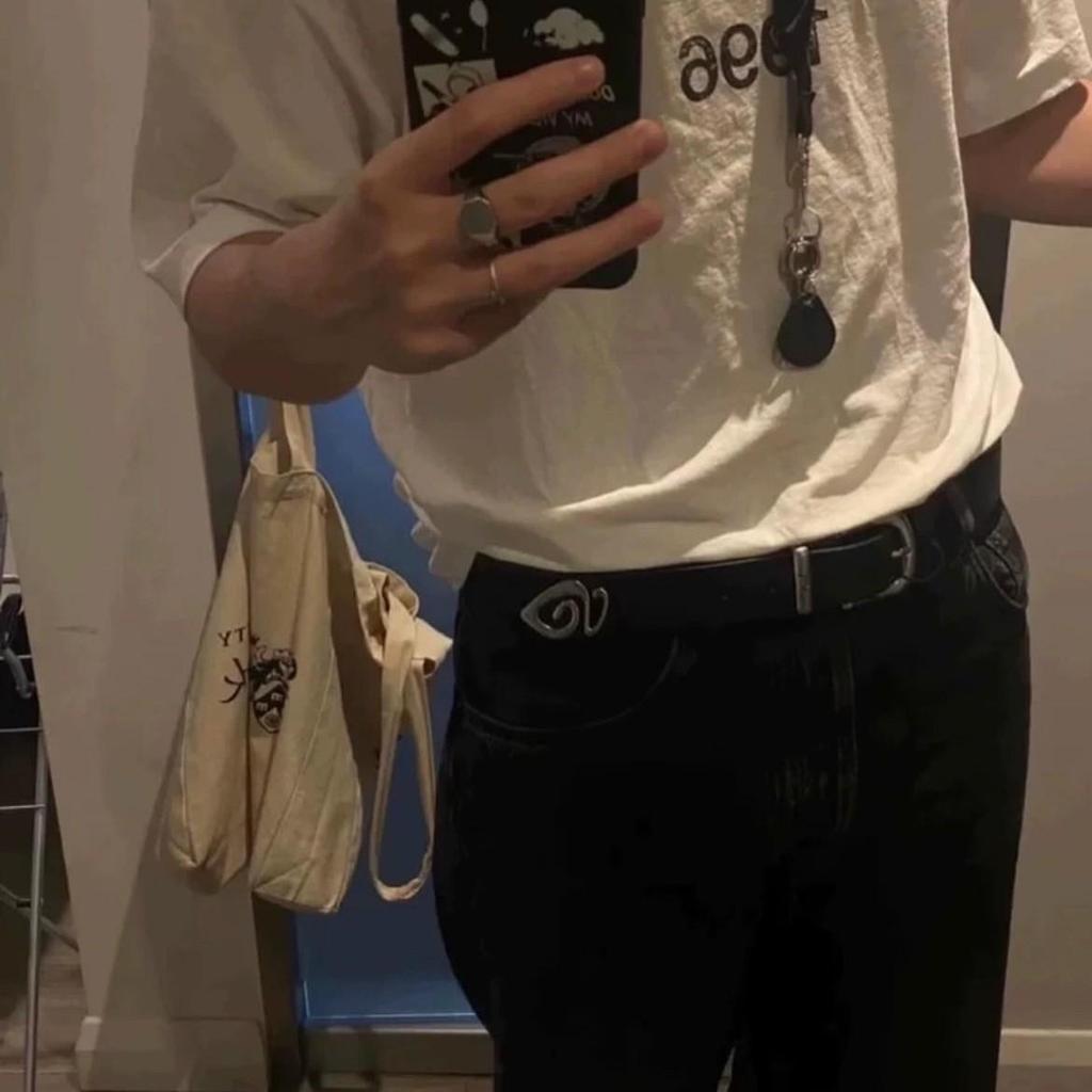 2025 Men's Retro Pin Buckle Belt - High-Quality PU Leather, Versatile Niche Design Waistband