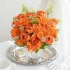 Artificial Flowers High Quality Silk Dahlia Rose Valentine' Wreath Home Room Brial Bouquet Arrangement Decora Wedding Diy Gifts