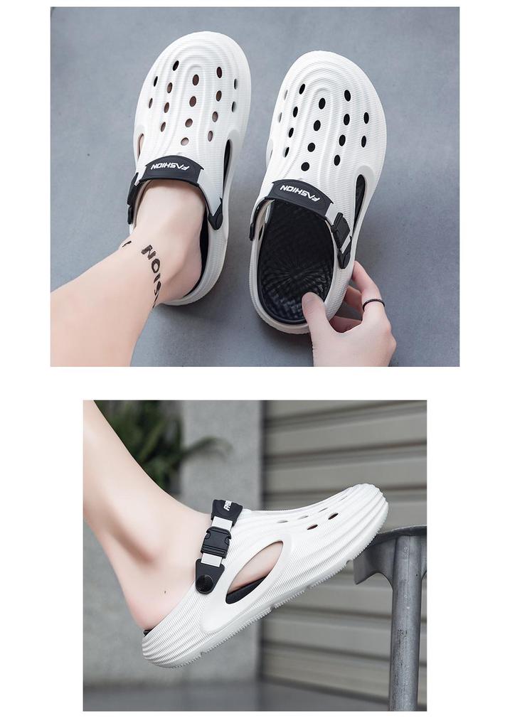 Men's 2026 Non-slip Clog Sandals - Summer Closed-toe Outdoor Beach Slippers