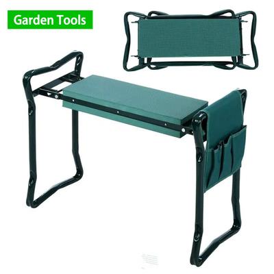 Garden Kneeling Stool with Kit, Sponge Non-slip Folding Stool Garden Hardware Tools, Outdoor Garden Kneeling Stool Sit and Kneel