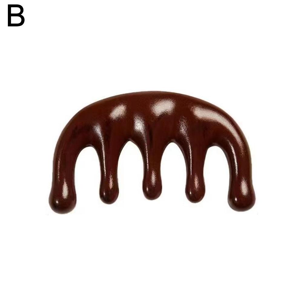 

Massage Comb Head Massager Relaxing Five Tooth Comb Whale Comb Scalp Scraping Massager Body Massage Tool