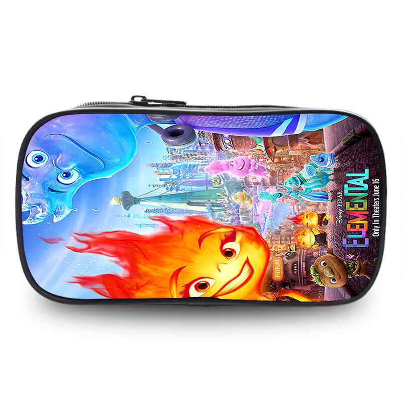 ElementTal element pencil case high definition printing peripheral storage bag stationery pencil case