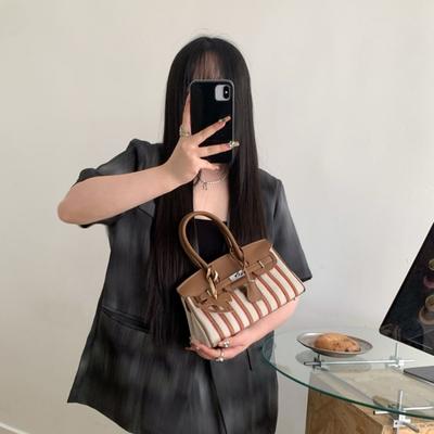Horizontal Platinum Bag Handbag Women's Summer New High-end Versatile Shoulder Messenger Bag