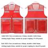 High Visibility Running Sports Vest Mesh Breathable Multicolors Warning Safety Protective Vest Reflective Strip