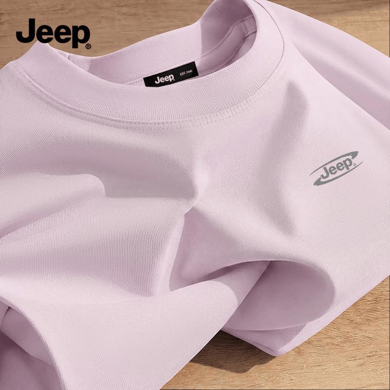 JEEP Men s Heavyweight Cotton Short Sleeve T-Shirt 3XL