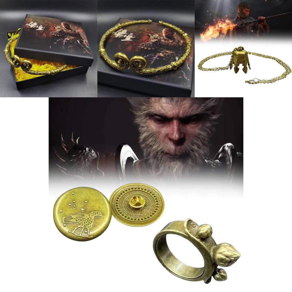 Atemberaubende Wukong Metallkunstwerke Luxuriöse Geschenkausgabe Perfekt für Sammler und Fans