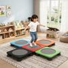 Estrutura Segura Trampolim Fitness Infantil Trampolim Durável para Interior Tapete Elástico Exercício E Diversão