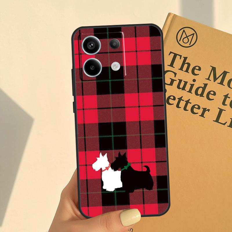 Clan Stewart Tartan Plaid Pattern Cover For Xiaomi Redmi Note 14 13 9 10 11 12 Pro 10S 11S 12S Case For Redmi 14C 10C 12C 13C