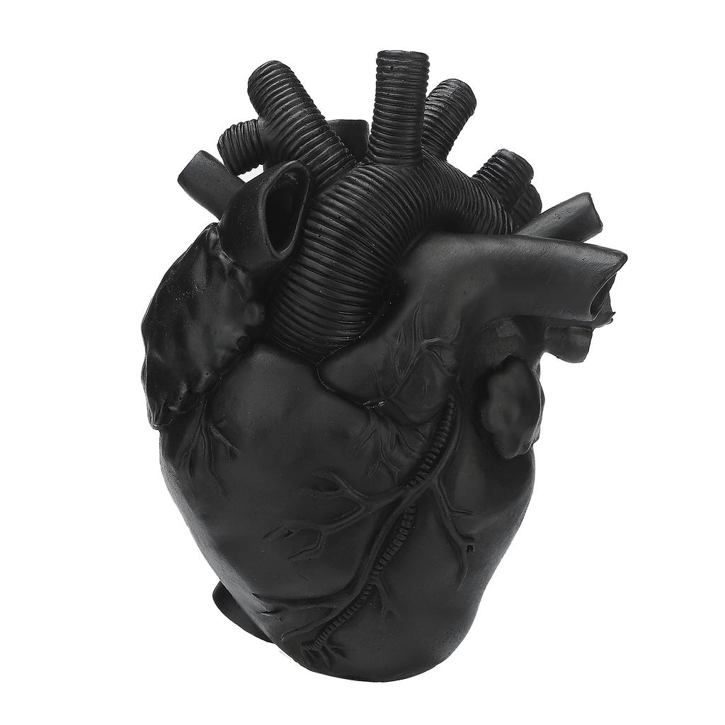 Wazon w kształcie serca Unikalny żywiczny dekoracyjny wazon na kwiaty do dekoracji domu, salonu, biurka