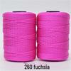 Filo per uncinetto e maglia in nylon a tre capi per borse, cappelli, scarpe, cuscini per seduta, seta ghiacciata e filato di lana.