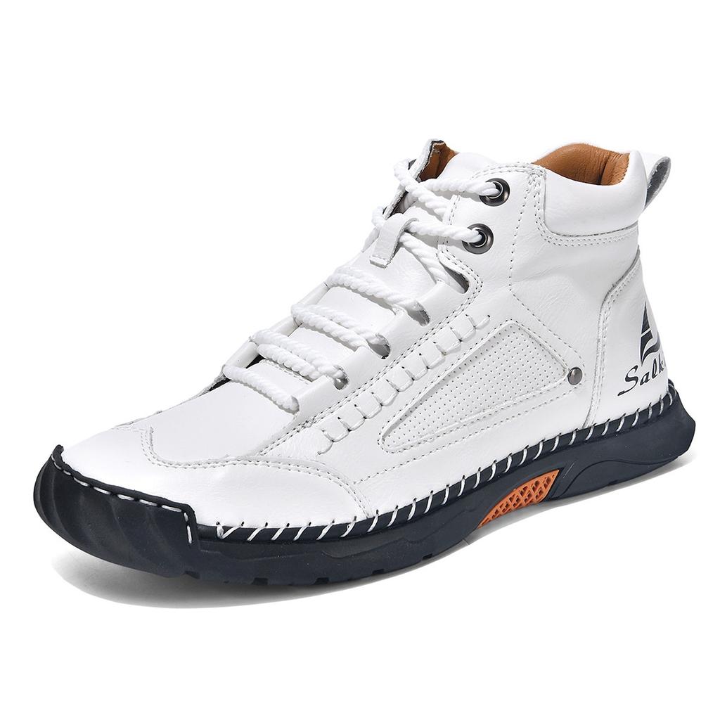 Men Women Martin Boots Autumn Winter Casual Ankle Boots Non‑Slip Wear‑Resistant Lace‑Up Shoes Outdoor Daily Footwear