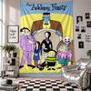 Wall TapestryThe Addams Family Art Hanging Cloth Decorative Background Cover for Room Decoration