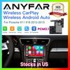 ANYFAR Wireless CarPlay Android auto For Panamera Cayenne Macan Cayma 911 918 PCM 3.1 Support Mirror Link AirPlay Camera
