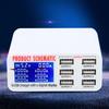 Multi Functional Smart 6 Port USB Charger Power Adapter for Mobile Phone Tablets (100-240V EU)