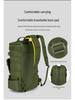 Outdoor Fishing Backpack with Rod Holder - Large Capacity Double Shoulder Lure Bag