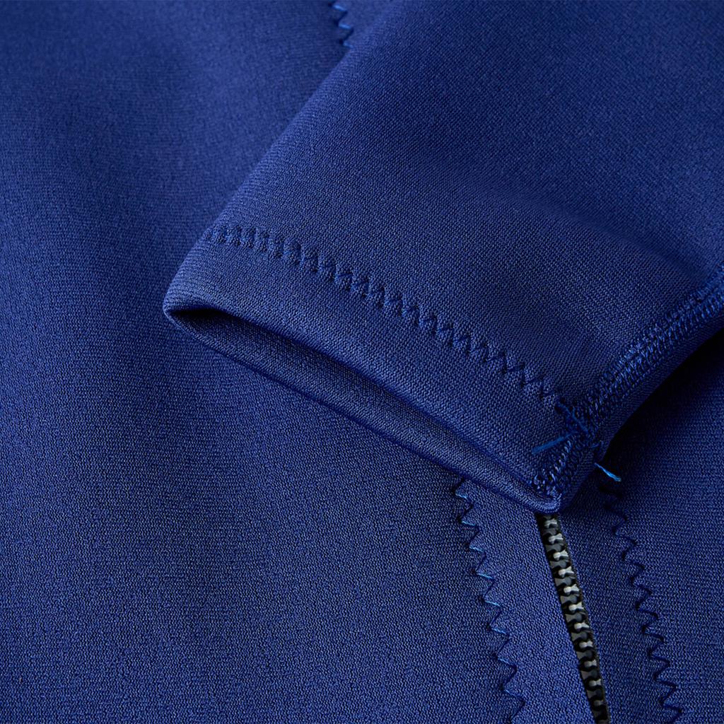Men Swim Diving Wetsuit Top Jacket 2mm Neoprene Long Sleeve Zip-Up Warmth Wetsuit Top for Surfing Snorkeling Watersports Coats