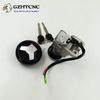 Nmax155 Ignition Switch Lock Fuel Gas Cap Cover Set Accessories Premium with Key Barrel Cylinder for Yamaha Nmax 155 2015-2019