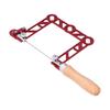 Mini Woodworking Hand Saw U Shape Wooden Handle Coping Saw for Jeweler Metal Processing 4in